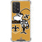 NFL New Orleans Saints Retro Logo Galaxy A52 5G Clear Case